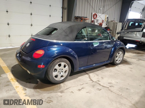 2003 Volkswagen Beetle GLS with VIN 3VWCK21Y03M310235, listed as a Copart auction lot 56853935 with 93,424 mi miles and Clean Title. Bid and sale history available at DreamBid. Image 3.