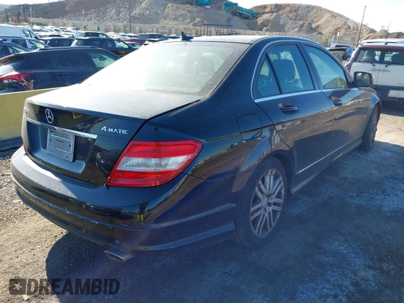 2008 Mercedes-Benz C 300 Sport with VIN WDDGF81X08F160997, listed as a IAAI auction lot 41328222 with 105,908 mi miles and . Bid and sale history available at DreamBid. Image 4.