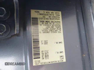 2011 Nissan Maxima SV z VIN 1N4AA5AP2BC843103, wystawiony jako IAAI lot #42512947 z przebiegiem 185 899 mil mil oraz . Historia ofert i sprzedaży dostępna na DreamBid. Obrazek 9.