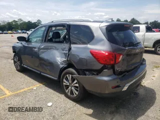 2019 Nissan Pathfinder S with VIN 5N1DR2MM0KC607951, listed as a Copart auction lot 62552925 with 86,510 mi miles and Salvage title. Bid and sale history available at DreamBid. Image 2.