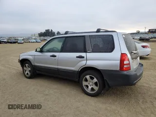 2003 Subaru Forester X with VIN JF1SG63643H733140, listed as a Copart auction lot 43402255 with 256,942 mi miles and Salvage Title. Bid and sale history available at carsss.com. Image 2.