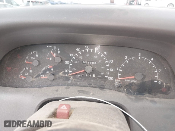 1999 Ford F-250 XL с VIN 1FTNF20L7XEA00374, выставлен на аукционе IAAI как лот 42210425 с пробегом 73 885 миль миль и . История ставок и продаж доступна на DreamBid. Изображение 7.