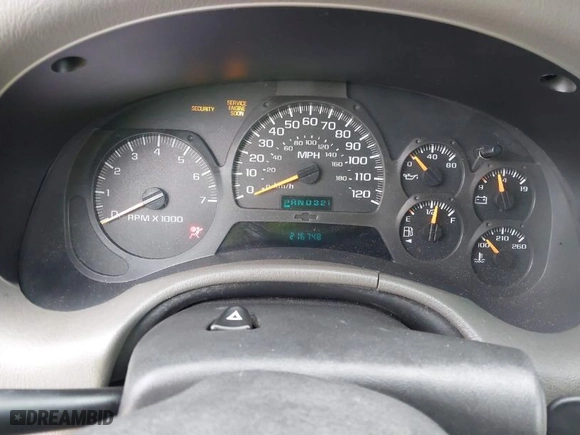2003 Chevrolet TrailBlazer LS with VIN 1GNDS13SX32256788, listed as a IAAI auction lot 41573969 with NaN miles. Bid and sale history available at carsss.com. Image 7.