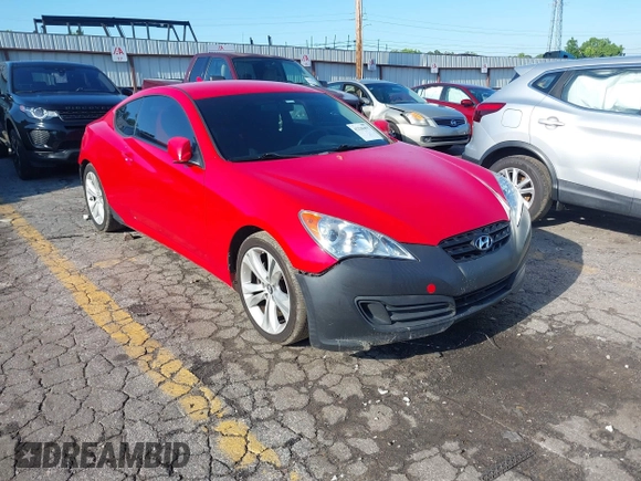 2012 Hyundai Genesis Coupe 2.0T с VIN KMHHT6KD1CU073853, выставлен на аукционе IAAI как лот 42238495 с пробегом 133 009 миль миль и . История ставок и продаж доступна на DreamBid. Изображение 1.