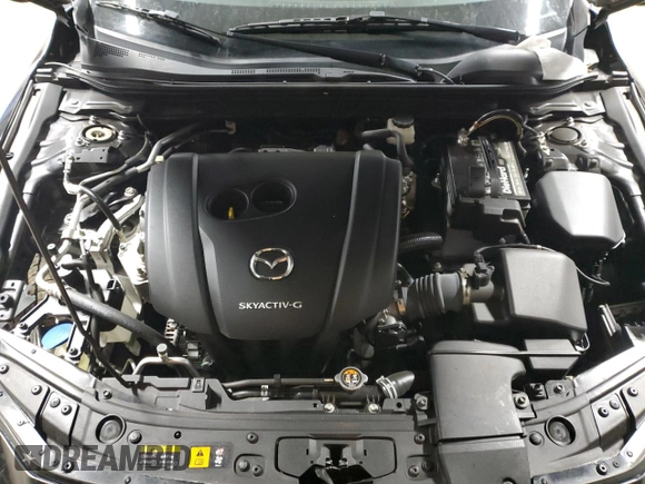 2019 Mazda 3 Premium with VIN 3MZBPAEM7KM102348, listed as a Copart auction lot 84587534 with 73,125 mi miles and Salvage Title. Bid and sale history available at DreamBid. Image 12.