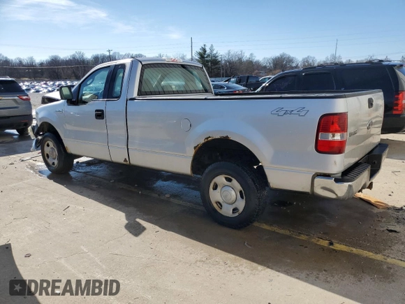 2005 Ford F-150 XL with VIN 1FTRF14WX5NC09959, listed as a Copart auction lot 43394285 with 205,998 mi miles and Non Repairable. Bid and sale history available at carsss.com. Image 2.