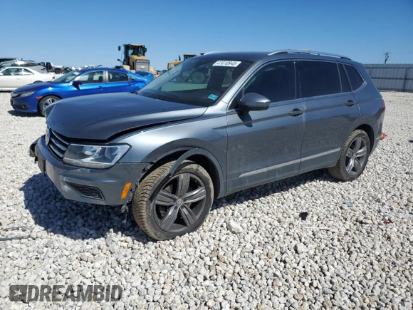2020 Volkswagen Tiguan SE with VIN 3VV2B7AX7LM168535, listed as a Copart auction lot 47610945 with 75,882 mi miles and Salvage Title. Bid and sale history available at DreamBid. Image 1.