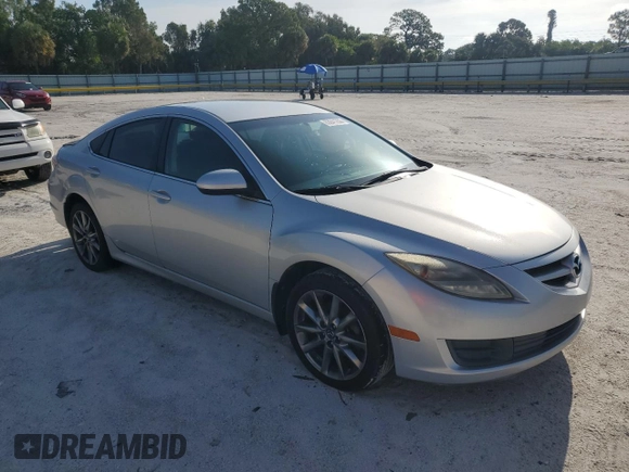 2009 Mazda 6 with VIN 1YVHP80A895M26311, listed as a Copart auction lot 63041255 with 103,156 mi miles and Salvage title. Bid and sale history available at DreamBid. Image 4.