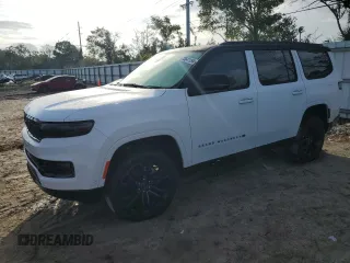 2024 Jeep Grand Wagoneer Series II Obsidian с VIN 1C4SJVFP3RS161922, выставлен на аукционе Copart как лот 73641194 с пробегом Не указан миль и На запчасти • Non repairable. История ставок и продаж доступна на DreamBid. Изображение 1.