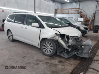 2016 Toyota Sienna Limited with VIN 5TDDK3DC1GS141894, listed as a IAAI auction lot 41341402 with 90,775 mi miles and . Bid and sale history available at DreamBid. Image 1.