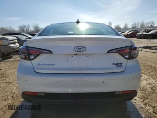 2016 Hyundai Sonata Hybrid Limited with VIN KMHE34L19GA033751, listed as a Copart auction lot 40078634 with 78,247 mi miles. Bid and sale history available at carsss.com. Image 6.