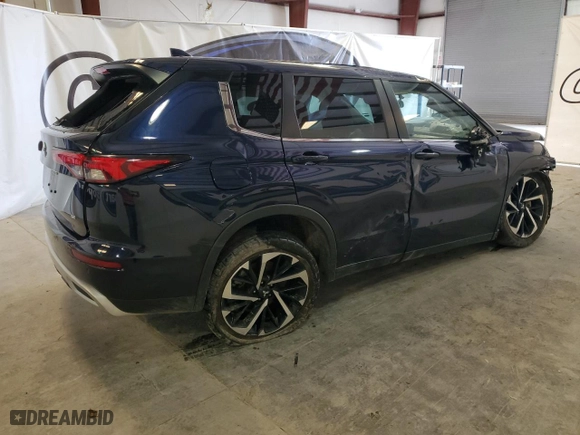 2023 Mitsubishi Outlander SE with VIN JA4J4UA81PZ026868, listed as a Copart auction lot 54149725 with 49,803 mi miles and Non Repairable. Bid and sale history available at carsss.com. Image 3.