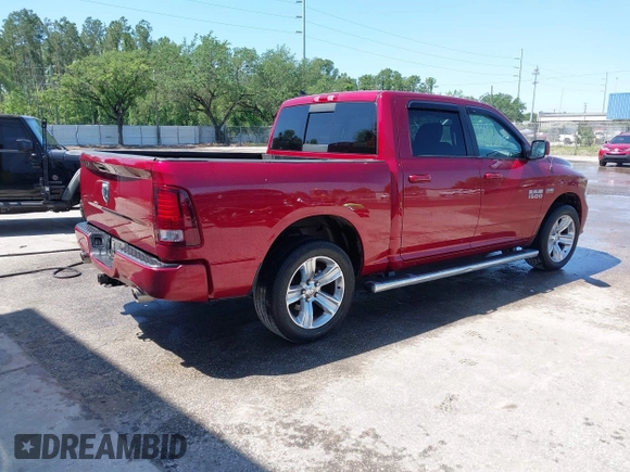 2014 Ram 1500 Sport with VIN 1C6RR6MT7ES339913, listed as a IAAI auction lot 41982794 with 181,082 mi miles and . Bid and sale history available at DreamBid. Image 4.