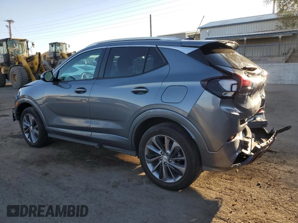 2022 Buick Encore GX Select with VIN KL4MMESL2NB116235, listed as a Copart auction lot 75438574 with 22,253 mi miles and Salvage title. Bid and sale history available at DreamBid. Image 2.