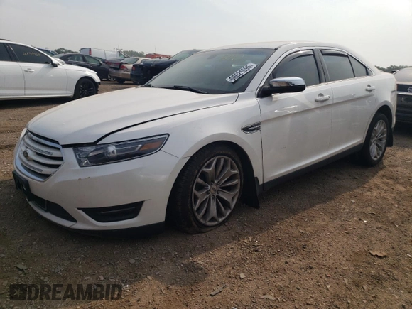 2016 Ford Taurus Limited with VIN 1FAHP2F8XGG124551, listed as a Copart auction lot 60621695 with 103,668 mi miles and Salvage title. Bid and sale history available at DreamBid. Image 1.