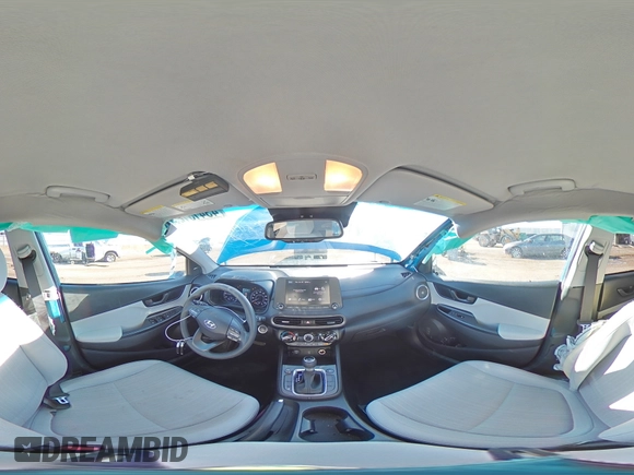 2022 Hyundai Kona SEL with VIN KM8K6CAB8NU922987, listed as a Copart auction lot 43413165 with 44,362 mi miles and Salvage Title. Bid and sale history available at DreamBid. Image 14.