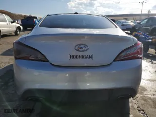 2016 Hyundai Genesis Coupe 3.8L Base with VIN KMHHT6KJ7GU134070, listed as a Copart auction lot 48253225 with 80,276 mi miles and Salvage Title. Bid and sale history available at carsss.com. Image 6.