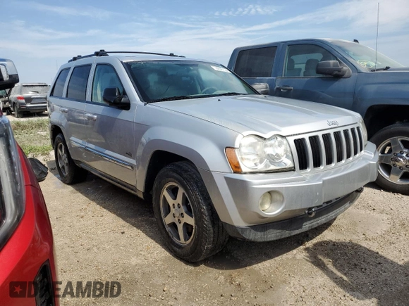 2006 Jeep Grand Cherokee Laredo with VIN 1J4HS48NX6C266616, listed as a Copart auction lot 74976124 with 0 mi miles and Non Repairable. Bid and sale history available at carsss.com. Image 4.
