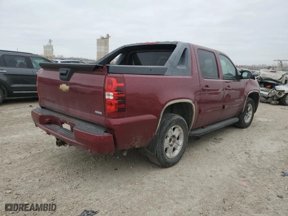 2007 Chevrolet Avalanche LTZ with VIN 3GNFK12377G276366, listed as a Copart auction lot 49630675 with 0 mi miles and Salvage Title. Bid and sale history available at carsss.com. Image 3.