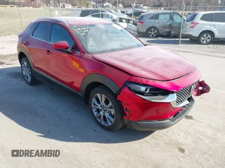 2022 Mazda CX-30 2.5 S Select Package with VIN 3MVDMBBLXNM439282, listed as a IAAI auction lot 41733010 with 55,332 mi miles. Bid and sale history available at carsss.com. Image 1.
