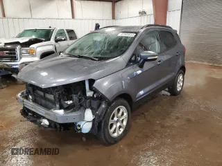 2018 Ford EcoSport SE z VIN MAJ6P1UL6JC187993, wystawiony jako Copart lot #87800655 z przebiegiem 128 980 mil mil oraz Czysty tytuł • Clean title. Historia ofert i sprzedaży dostępna na DreamBid. Obrazek 1.
