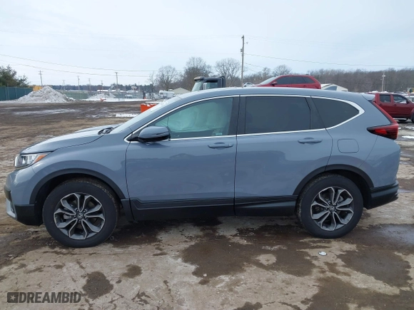 2022 Honda CR-V EX with VIN 2HKRW2H50NH632086, listed as a IAAI auction lot 41543656 with 39,735 mi miles. Bid and sale history available at carsss.com. Image 15.
