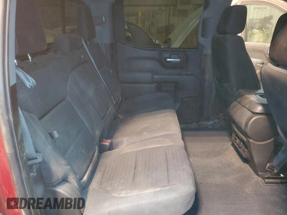 2021 Chevrolet Silverado 1500 LT with VIN 3GCUYDEDXMG144556, listed as a Copart auction lot 49736605 with 34,418 mi miles and Salvage Title. Bid and sale history available at DreamBid. Image 11.