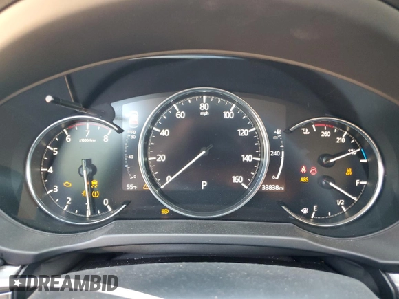2019 Mazda CX-5 Grand Touring with VIN JM3KFBDMXK0540725, listed as a Copart auction lot 52395185 with 33,838 mi miles and Salvage Title. Bid and sale history available at carsss.com. Image 9.