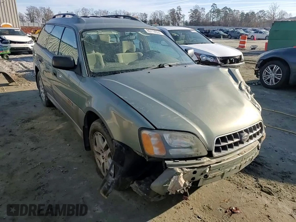 2003 Subaru Legacy Outback with VIN 4S3BH665737642976, listed as a Copart auction lot 85114634 with 116,843 mi miles and Salvage title. Bid and sale history available at DreamBid. Image 11.