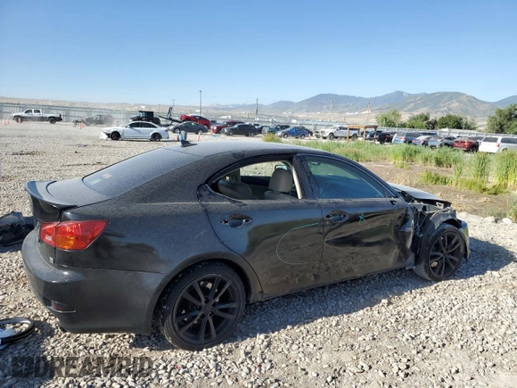 2007 Lexus IS 350 with VIN JTHBE262372007939, listed as a Copart auction lot 61775925 with 146,064 mi miles and Salvage title. Bid and sale history available at DreamBid. Image 3.