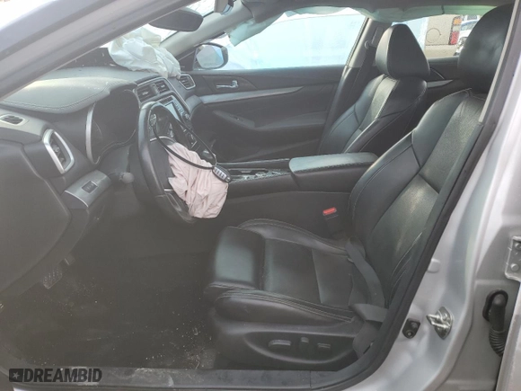 2018 Nissan Maxima Platinum with VIN 1N4AA6AP2JC363146, listed as a Copart auction lot 83424724 with 128,481 mi miles and Salvage Title. Bid and sale history available at carsss.com. Image 7.