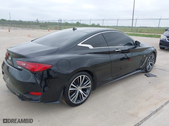 2018 Infiniti Q60 3.0t LUXE with VIN JN1EV7EK7JM342648, listed as a IAAI auction lot 41931943 with 102,290 mi miles. Bid and sale history available at carsss.com. Image 4.