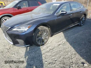 2021 Lexus LS with VIN JTHD51FFXM5014872, listed as a Copart auction lot 79440674 with 20,701 mi miles and Non Repairable. Bid and sale history available at carsss.com. Image 1.