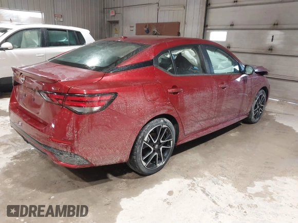 2024 Nissan Sentra SR with VIN 3N1AB8DV6RY334008, listed as a IAAI auction lot 41725437 with 1,688 mi miles. Bid and sale history available at carsss.com. Image 4.