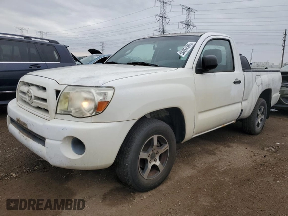 2008 Toyota Tacoma with VIN 5TENX22N58Z524083, listed as a Copart auction lot 53397595 with 195,807 mi miles and Clean Title. Bid and sale history available at carsss.com. Image 1.