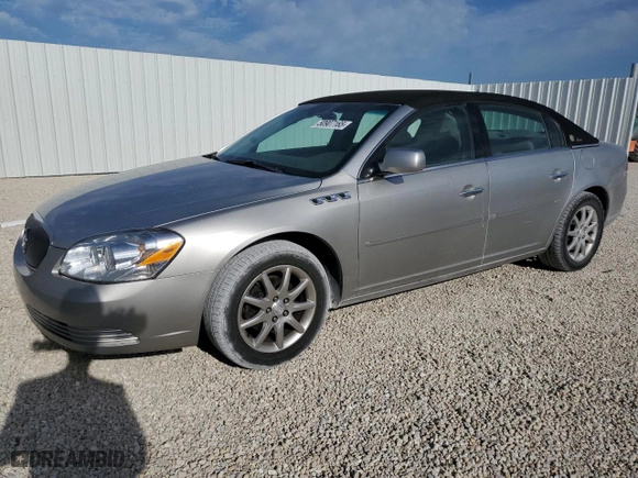 2008 Buick Lucerne CXL with VIN 1G4HD57248U117334, listed as a Copart auction lot 50907165 with 124,036 mi miles and Clean Title. Bid and sale history available at carsss.com. Image 1.