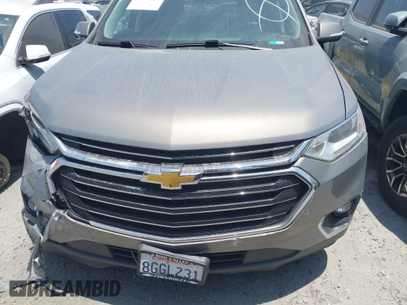 2019 Chevrolet Traverse LT Cloth with VIN 1GNERGKW8KJ121661, listed as a IAAI auction lot 42397659 with 102,785 mi miles and . Bid and sale history available at DreamBid. Image 13.