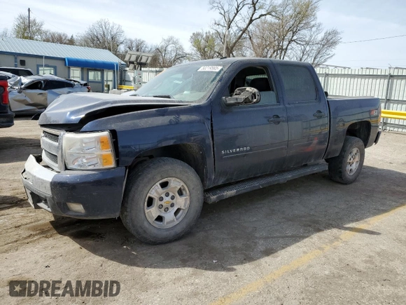 2011 Chevrolet Silverado 1500 LT with VIN 3GCPKSE36BG302320, listed as a Copart auction lot 50219565 with 0 mi miles and Salvage Title. Bid and sale history available at carsss.com. Image 1.