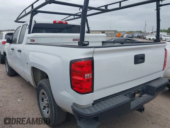 2018 Chevrolet Silverado 1500 Work Truck with VIN 1GCRCNEH9JZ308615, listed as a IAAI auction lot 41852122 with 165,799 mi miles. Bid and sale history available at carsss.com. Image 3.