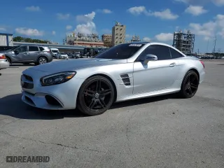 2019 Mercedes-Benz SL-Class SL 550 with VIN WDDJK7DA6KF056122, listed as a Copart auction lot 55167804 with 40,564 mi miles. Bid and sale history available at carsss.com. Image 1.