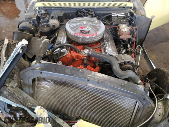 1968 Chevrolet Corvette с VIN 194678S402455, выставлен на аукционе Copart как лот 60892755 с пробегом 70 881 миль миль и Списание • Salvage title. История ставок и продаж доступна на DreamBid. Изображение 11.