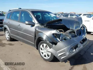 2005 Pontiac Vibe with VIN 5Y2SL638X5Z478773, listed as a IAAI auction lot 41901971 with 202,443 mi miles. Bid and sale history available at carsss.com. Image 1.