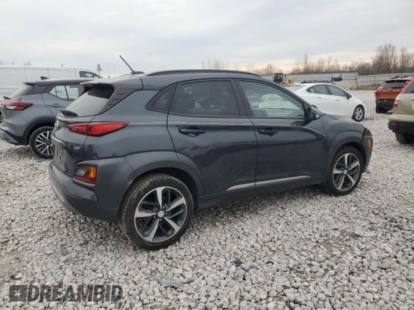2018 Hyundai Kona Limited with VIN KM8K33A54JU088391, listed as a Copart auction lot 80544904 with 0 mi miles and Clean Title. Bid and sale history available at carsss.com. Image 3.