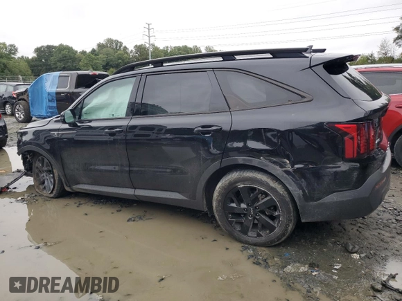 2022 Kia Sorento X-Line S with VIN 5XYRLDLCXNG148136, listed as a Copart auction lot 74258464 with 96,248 mi miles and Salvage Title. Bid and sale history available at DreamBid. Image 2.