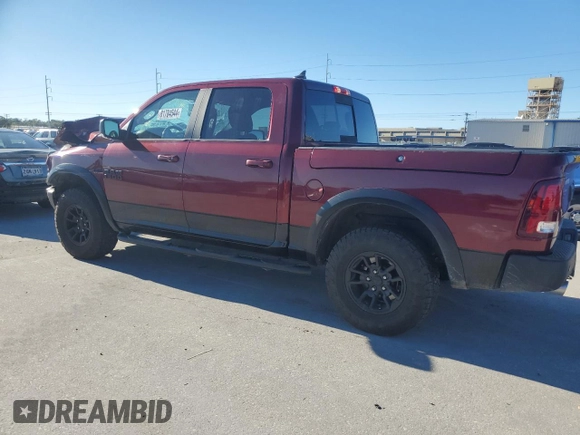 2018 Ram 1500 Rebel with VIN 1C6RR7YT4JS121499, listed as a Copart auction lot 81784544 with 67,688 mi miles and Salvage Title. Bid and sale history available at carsss.com. Image 2.