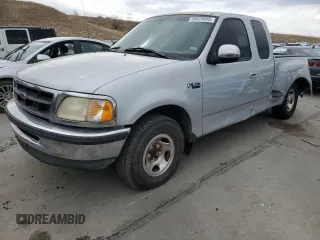1998 Ford F-150 with VIN 2FTZX0729WCA50004, listed as a Copart auction lot 50028895 with 291,952 mi miles and Salvage title. Bid and sale history available at DreamBid. Image 1.