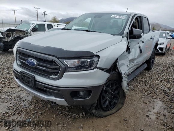 2022 Ford Ranger XL with VIN 1FTER4FH2NLD23374, listed as a Copart auction lot 54710965 with 39,321 mi miles and Salvage title. Bid and sale history available at DreamBid. Image 1.