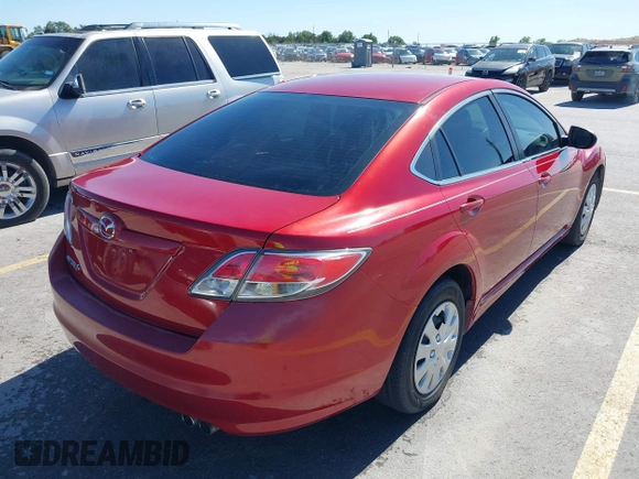 2010 Mazda 6 i Sport with VIN 1YVHZ8BH1A5M28782, listed as a IAAI auction lot 42075262 with 146,851 mi miles. Bid and sale history available at carsss.com. Image 4.