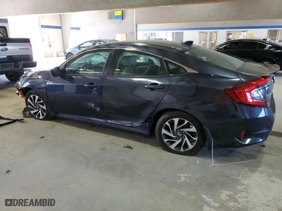 2018 Honda Civic Sedan EX with VIN 2HGFC2F76JH538928, listed as a Copart auction lot 51894435 with 65,607 mi miles and Salvage Title. Bid and sale history available at carsss.com. Image 2.