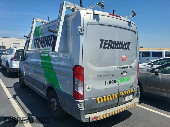 2017 Ford Transit Cargo with VIN 1FTYE1CM0HKB43622, listed as a IAAI auction lot 42670548 with 202,530 mi miles and . Bid and sale history available at DreamBid. Image 12.